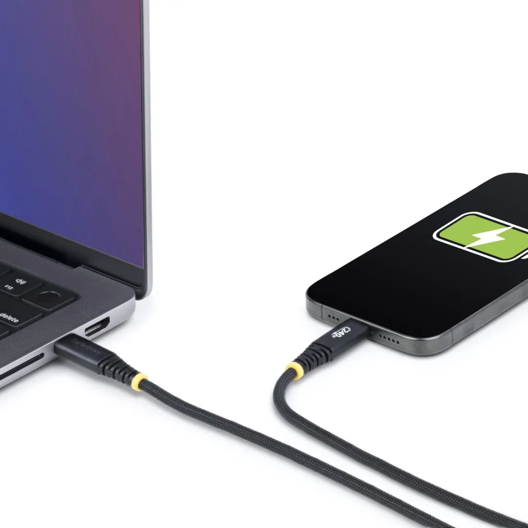 Startech S2CEPR3M-USB-CABLE USB-C Oplaadkabel 240W - 3m - Zwart