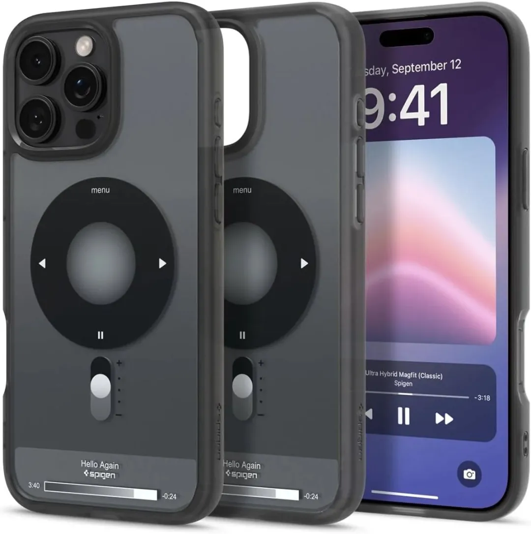 Spigen Ultra Hybrid Back Cover voor iPhone 16 Pro Max - Zwart