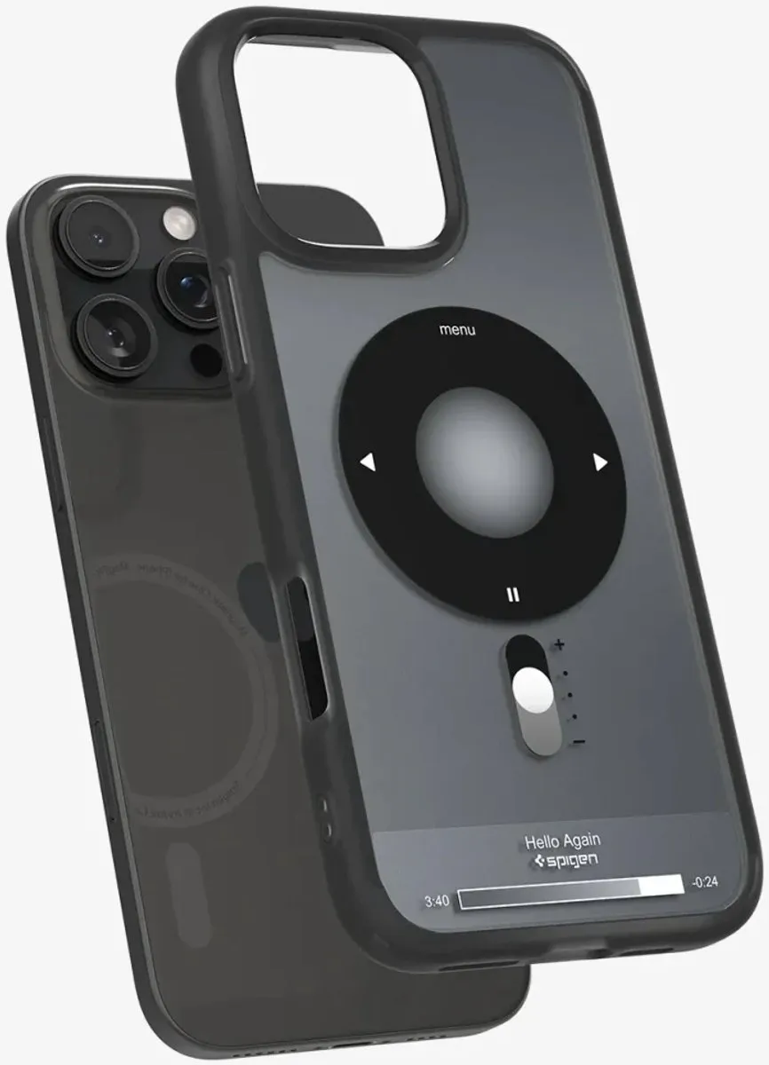 Spigen Ultra Hybrid Back Cover voor iPhone 16 Pro Max - Zwart