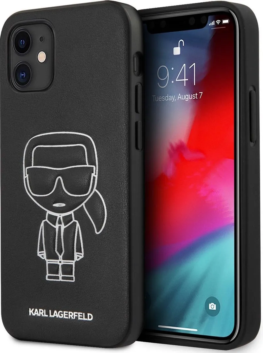 Karl Lagerfeld S203-11 Hoesje iPhone 12 Mini - Wit