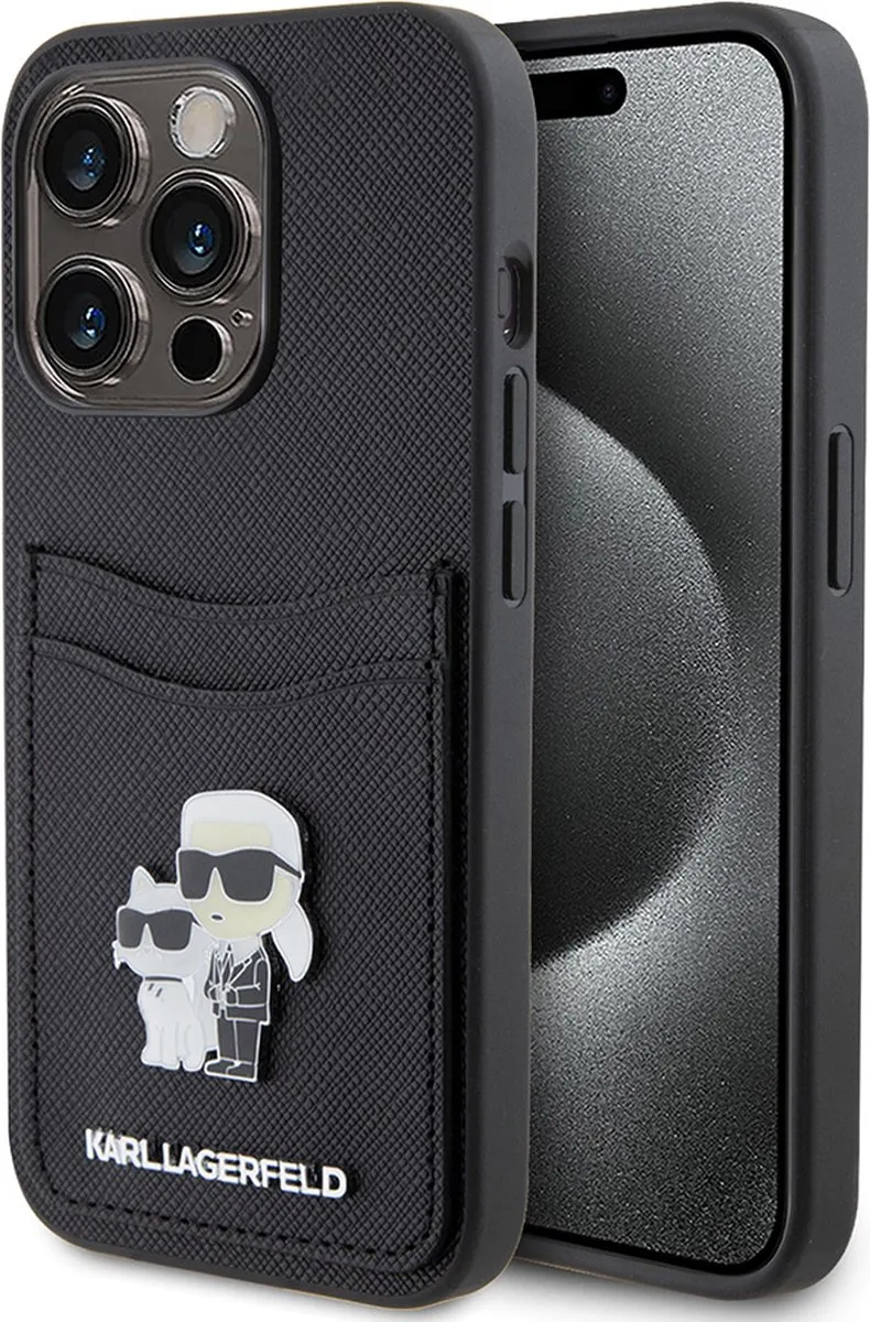Karl Lagerfeld Backcase Hoesje iPhone 15 Pro