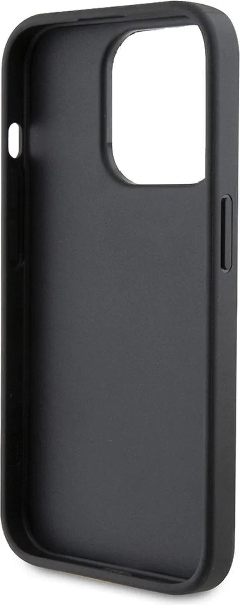 Karl Lagerfeld Backcase Hoesje iPhone 15 Pro - Zwart
