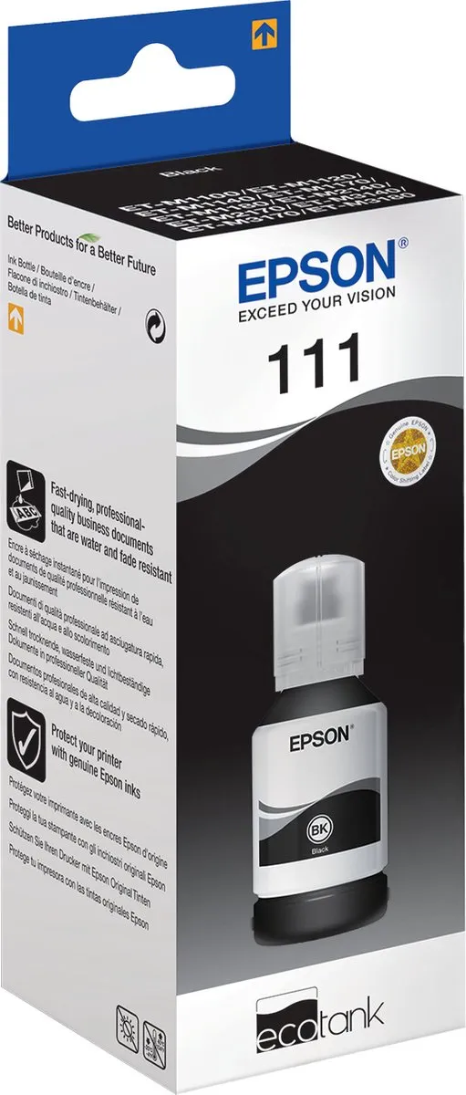 Epson EcoTank C13T03M140 Inktfles - Zwart