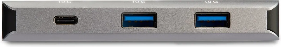 Startech HB31C2A1CGB USB-C Hub 3 Poorten - 10Gbps - RJ45 Ethernet - Zwart/Grijs