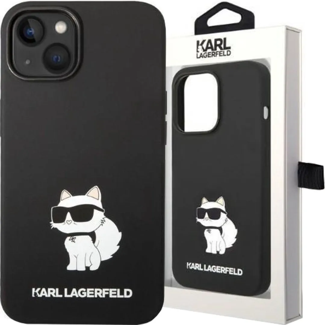 Karl Lagerfeld KLHMP14MSNCHBCK iPhone 14 Plus Hoesje