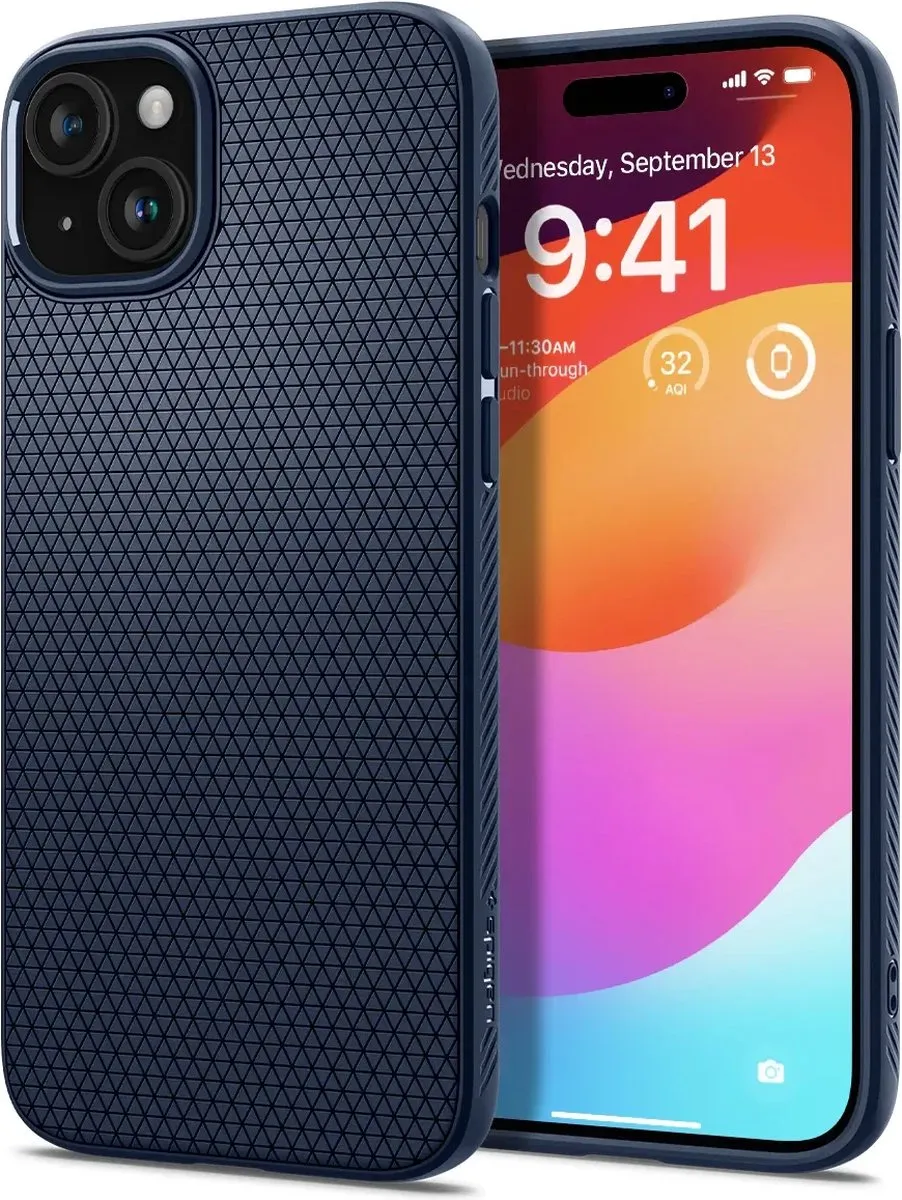 Spigen Liquid Air Back Cover iPhone 15 Plus