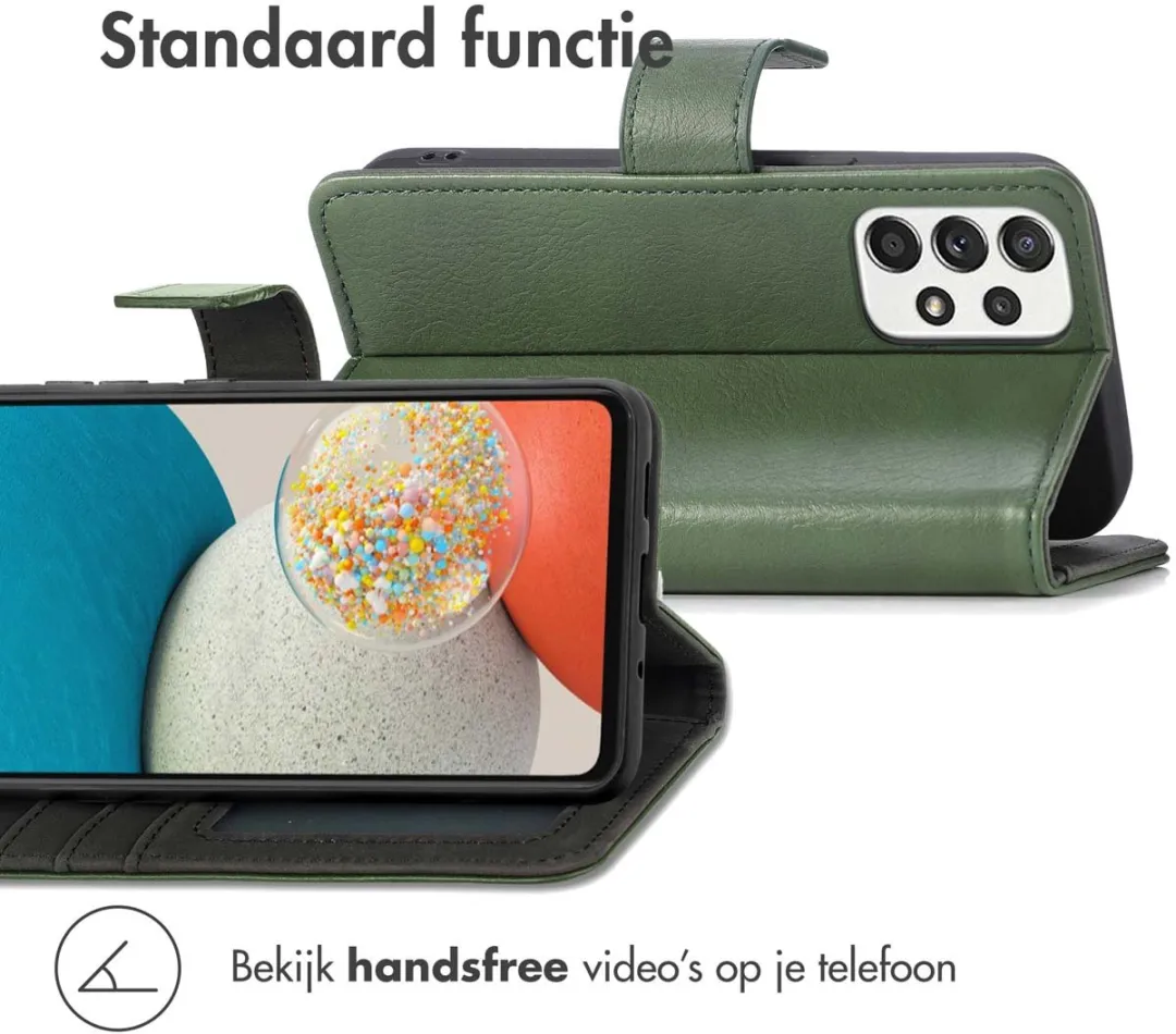Imoshion Hoesje Samsung Galaxy A53 - 3 Pasjes Groen