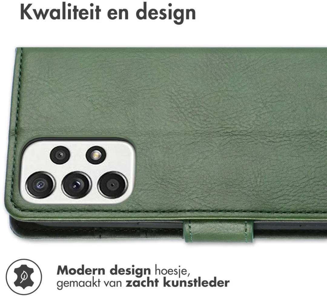 Imoshion Hoesje Samsung Galaxy A53 - 3 Pasjes Groen