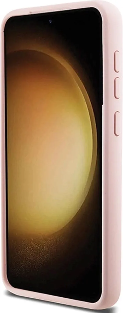 Karl Lagerfeld Choupette Siliconen Hoesje - Samsung Galaxy S23+ - Roze