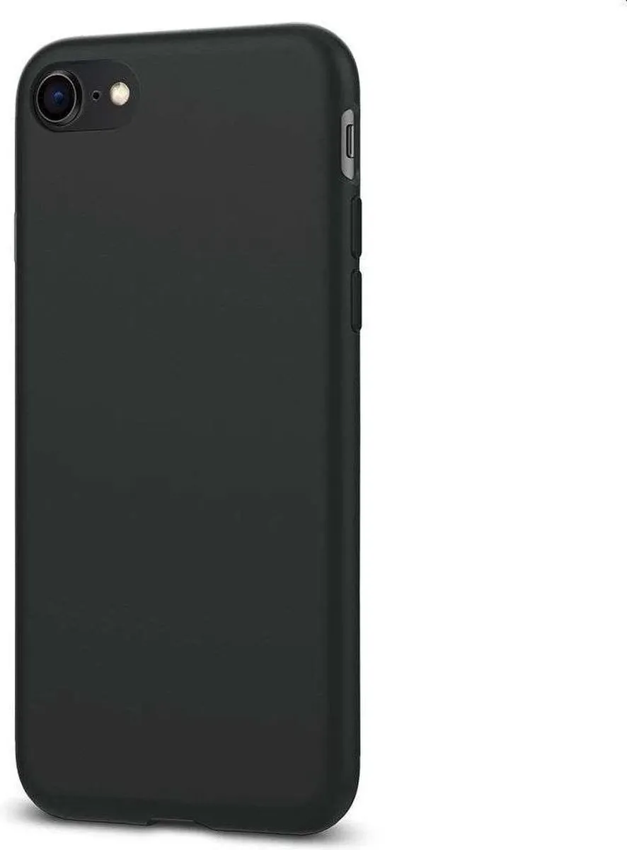Spigen Liquid Crystal Hoesje iPhone 8 - Zwart
