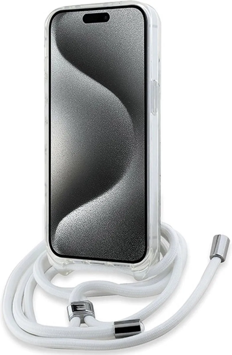 Karl Lagerfeld Head MagSafe Hoesje - iPhone 15/14/13 - Transparant