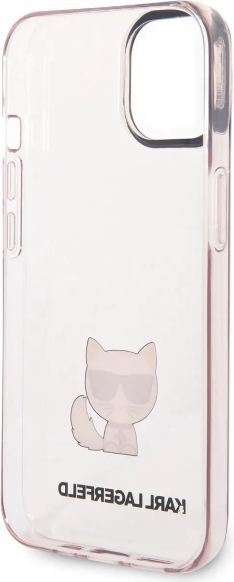 Karl Lagerfeld iPhone 14 TPU Hoesje - Roze - 3666339076474 - afbeelding 6 van 6
