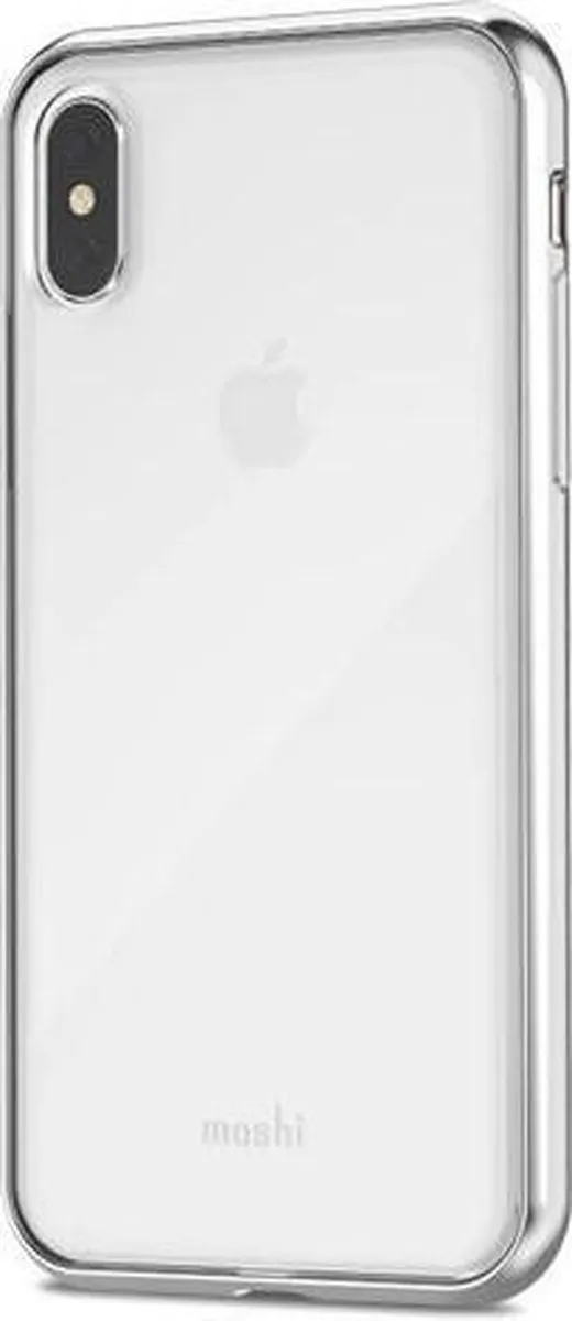 Moshi Vitros iPhone X Hoesje - 99MO103201 - Transparant Zilver - afbeelding 4 van 6