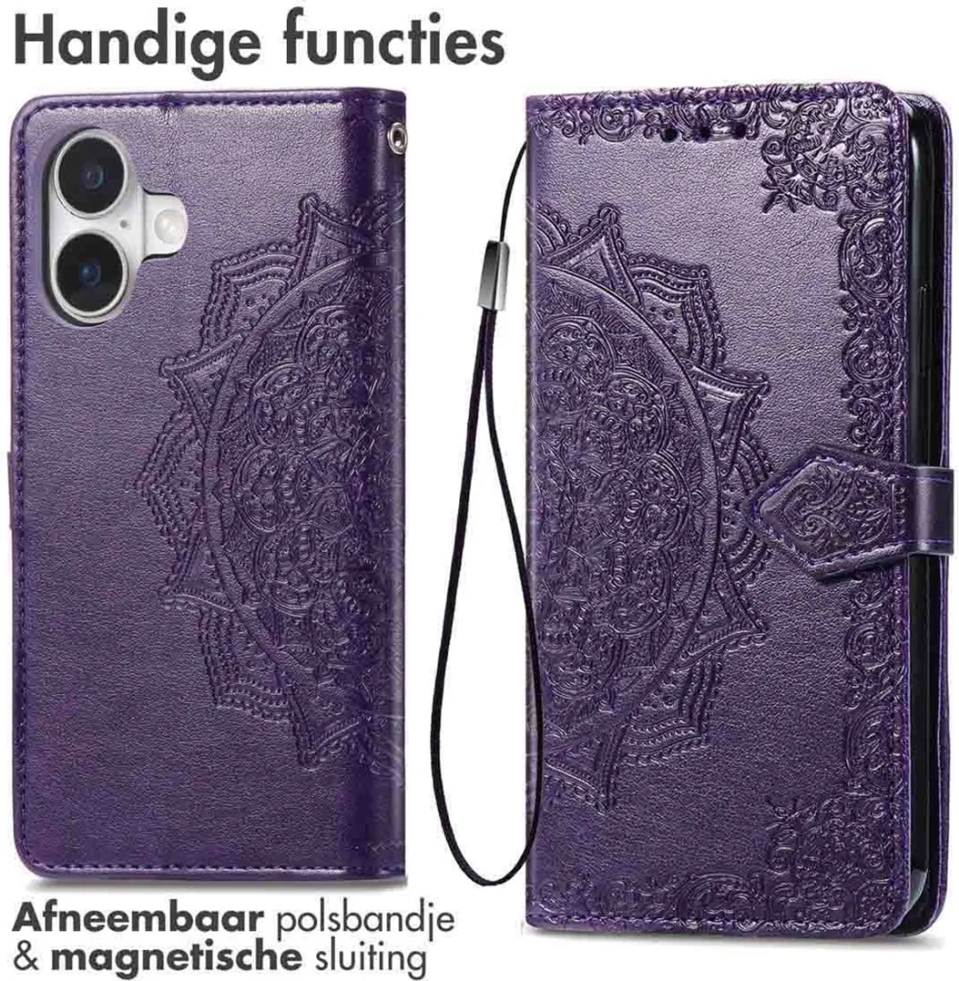 Imoshion Hoesje Apple iPhone 17 - 3 Pasjes - Paars - afbeelding 6 van 6