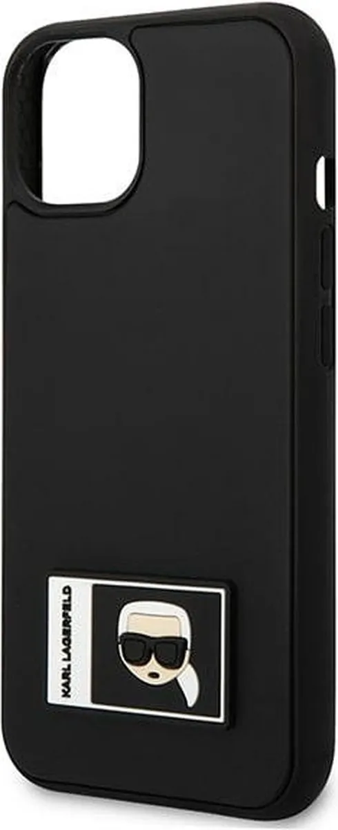 Karl Lagerfeld KLHCP13S3DKPK iPhone 13 mini Hoesje - Zwart