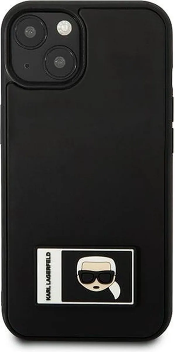 Karl Lagerfeld KLHCP13S3DKPK iPhone 13 mini Hoesje - Zwart