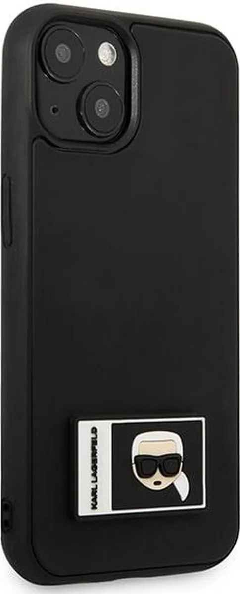 Karl Lagerfeld KLHCP13S3DKPK iPhone 13 mini Hoesje - Zwart