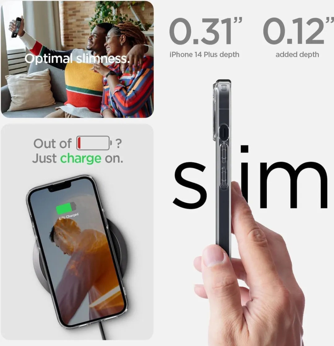 Spigen Apple iPhone 14 Plus Ultra Hybrid Hoesje - Transparant