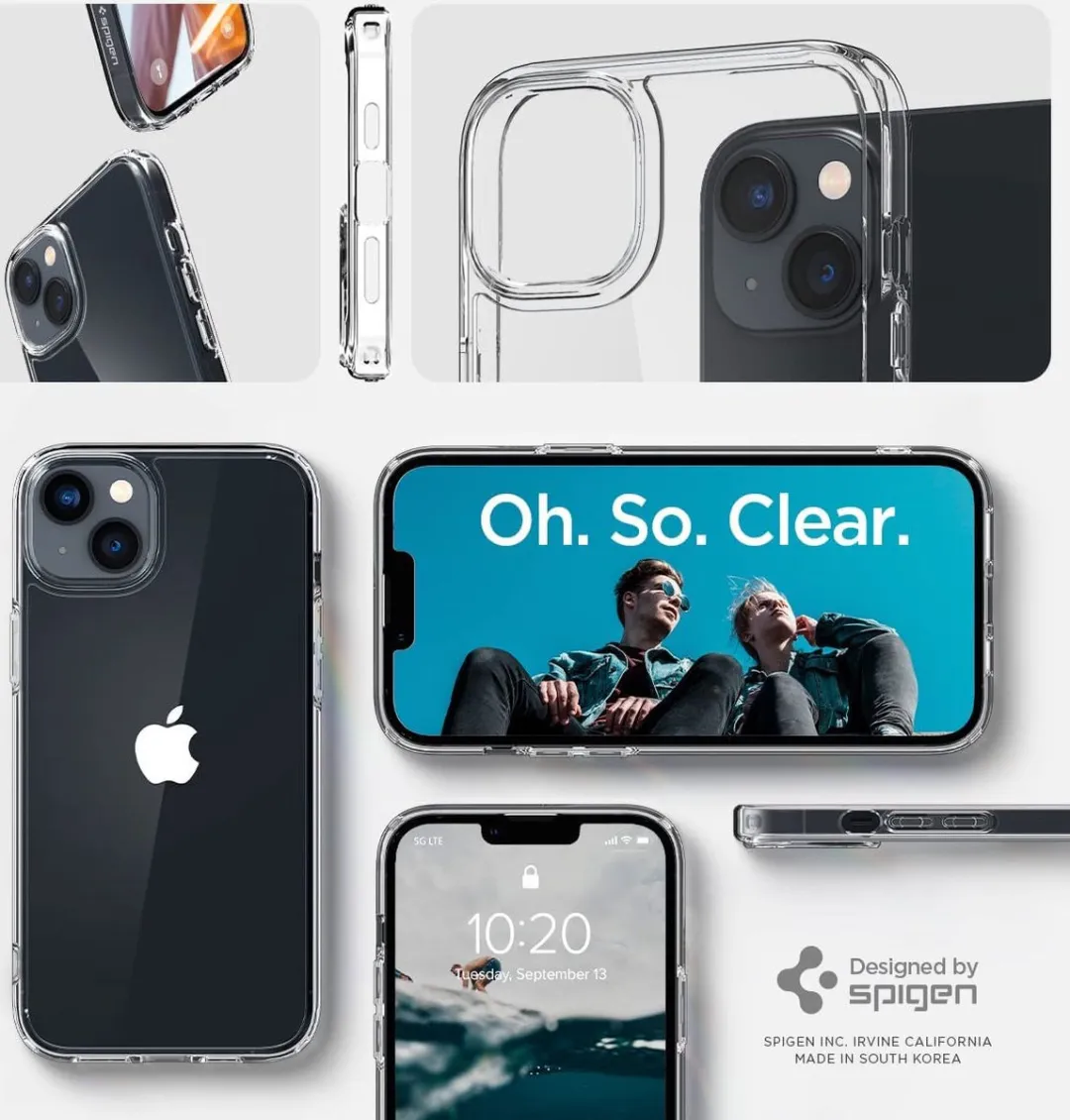 Spigen Apple iPhone 14 Plus Ultra Hybrid Hoesje - Transparant