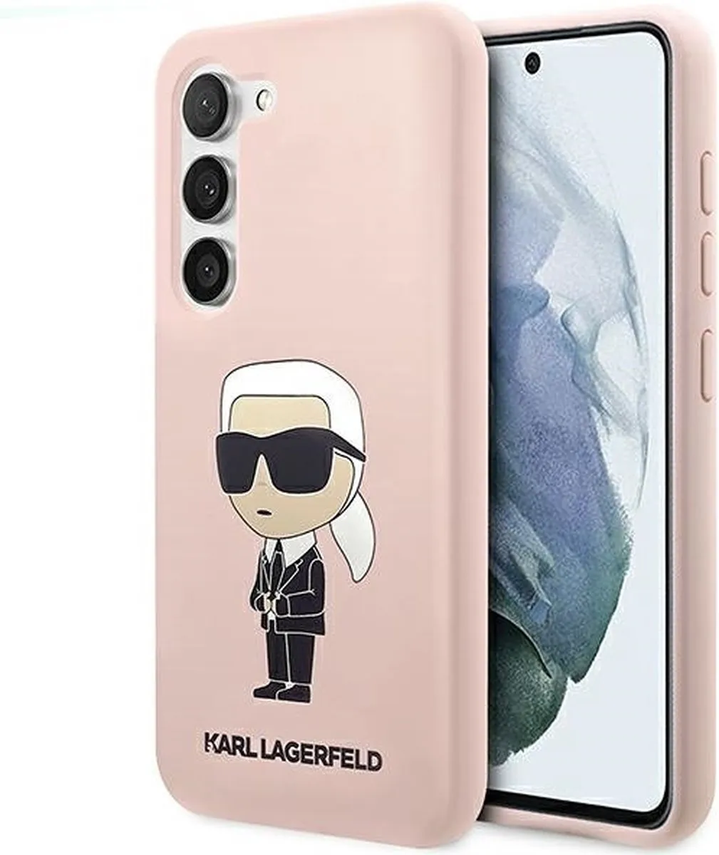 Karl Lagerfeld KLHCS23MSNIKBCP Hoesje - Roze