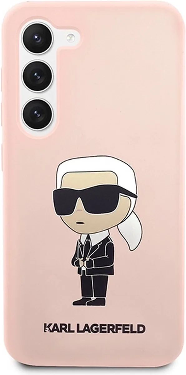 Karl Lagerfeld KLHCS23MSNIKBCP Hoesje - Roze - afbeelding 6 van 6