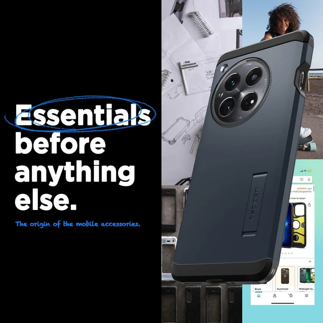 Spigen Tough Armor Hoesje OnePlus 12 - Grijs
