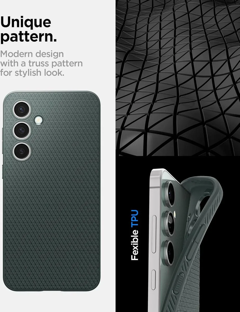 Spigen Liquid Air Back Cover - Samsung Galaxy S24 FE - Groen