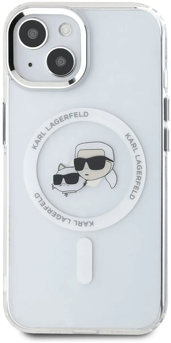 Karl Lagerfeld iPhone 14 MagSafe Hoesje KLHMP14SHLSKCH