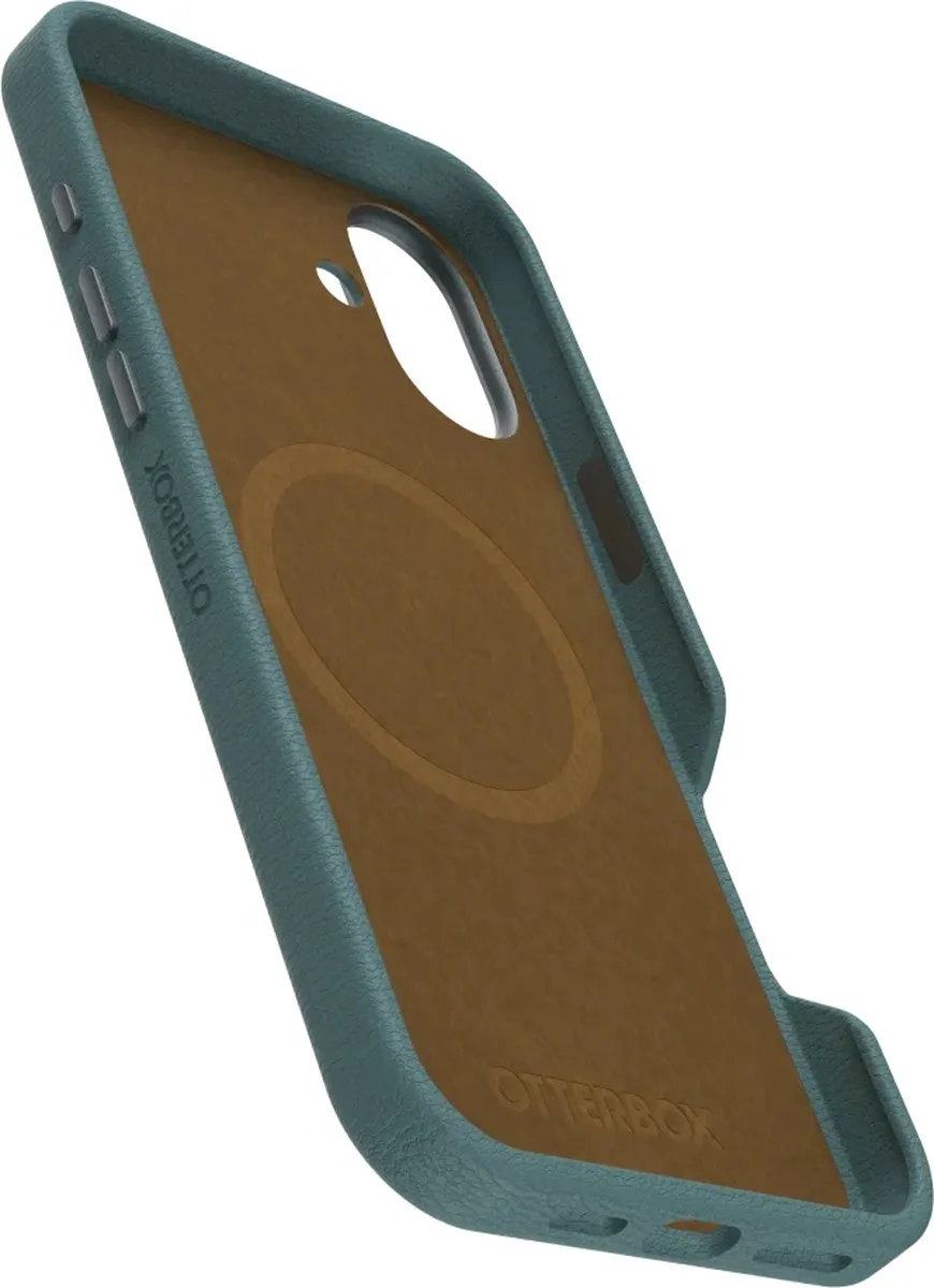 OtterBox Symmetry Cactus Leer Hoesje iPhone 16 Plus - Groen