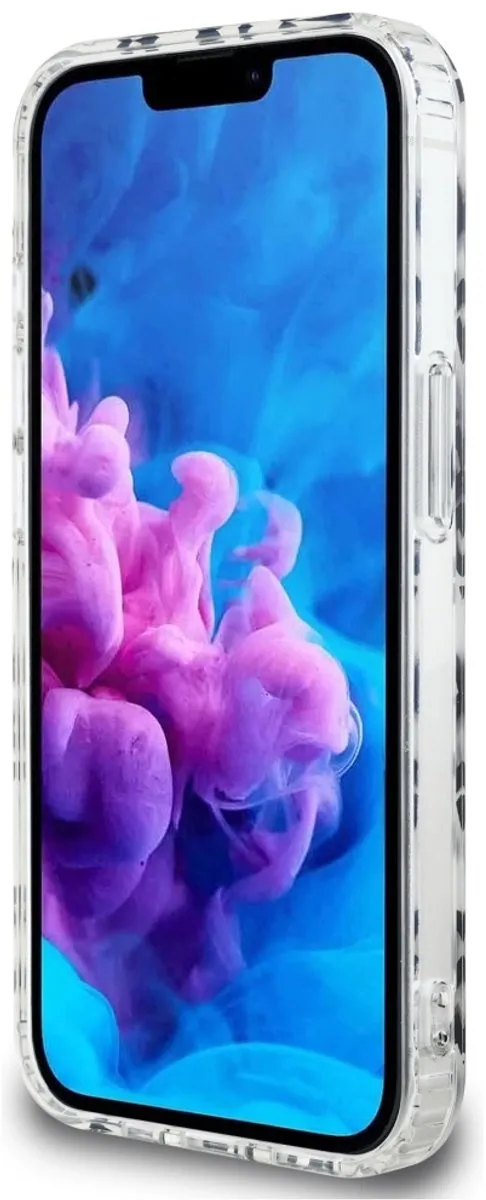 Karl Lagerfeld Iphone 16E Case Iml Repeat Logo - Transparent