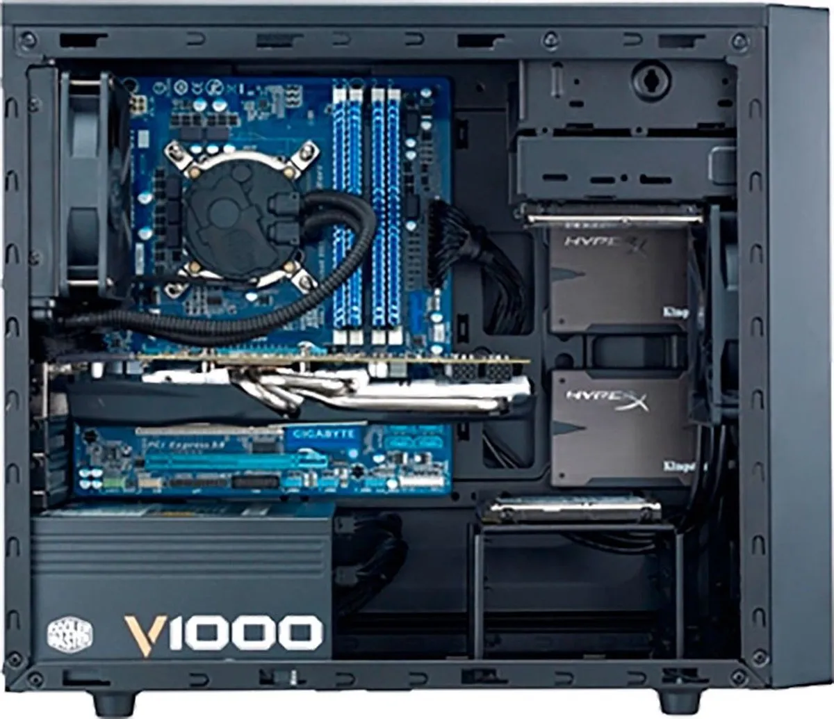 Cooler Master N200 PC-Case - 4x 2.5" 3x 3.5" 1x 5.25"