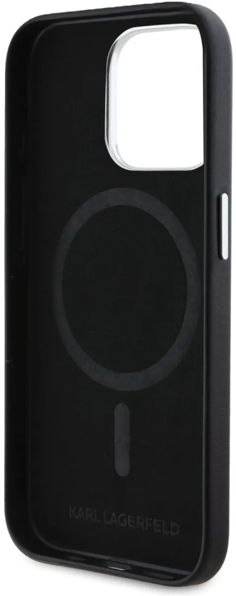 Karl Lagerfeld iPhone 15 Pro Max Magnetische Hoes - Transparent