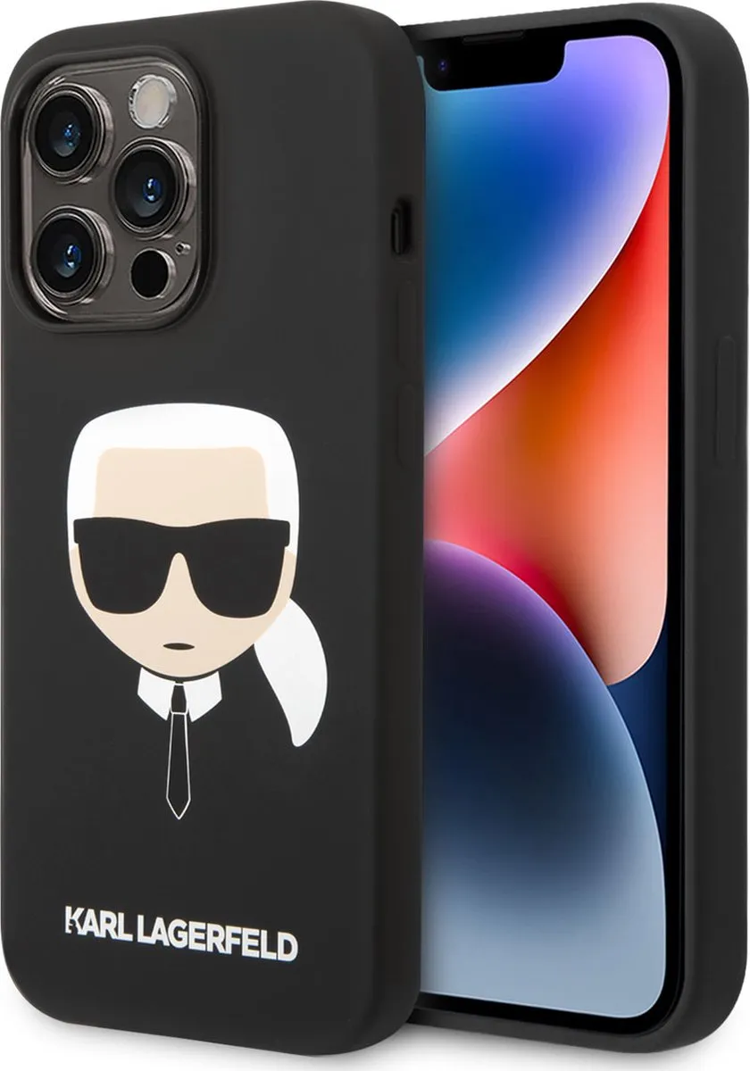 Karl Lagerfeld iPhone 14 Pro Hardcover Karl's Head