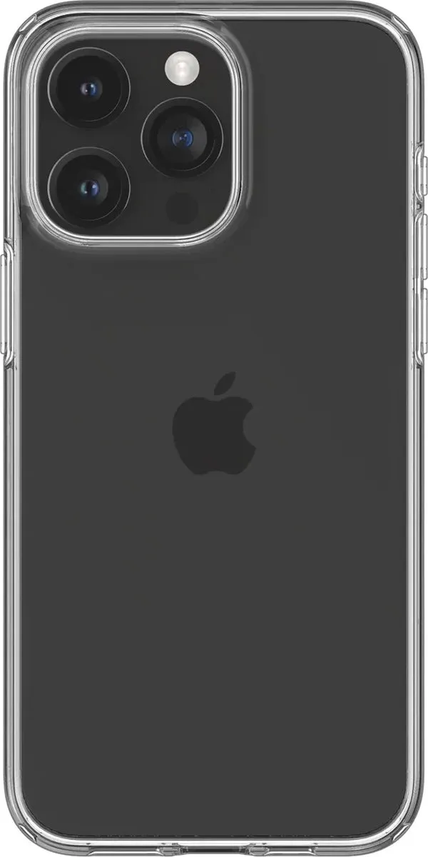 Spigen Back Cover Liquid Crystal Hoesje iPhone 15 Pro - Transparant