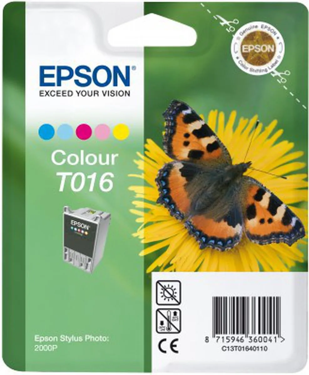 Epson T016 Inktcartridge Kleur - 250 pagina's