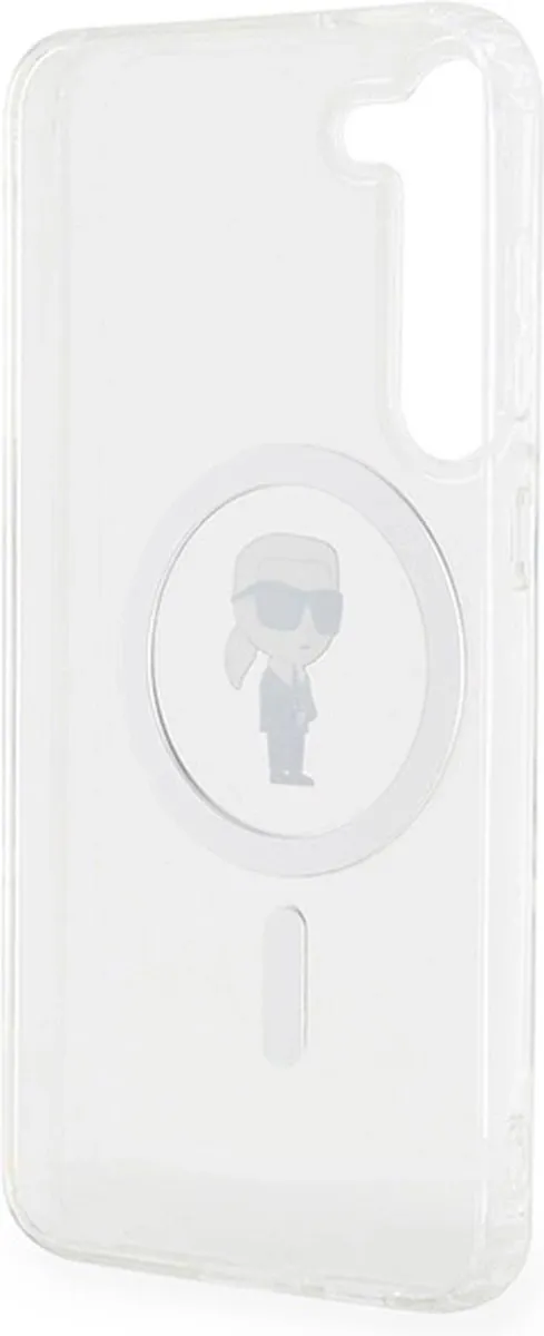 Karl Lagerfeld IML Ikonik MagSafe Hoesje - Transparant