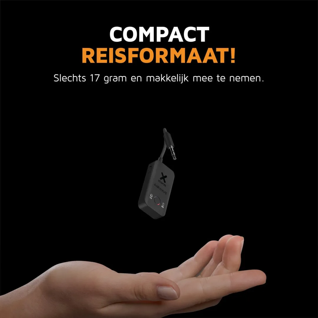 Xtorm AirWave Bluetooth Transmitter 3.5mm - Zwart