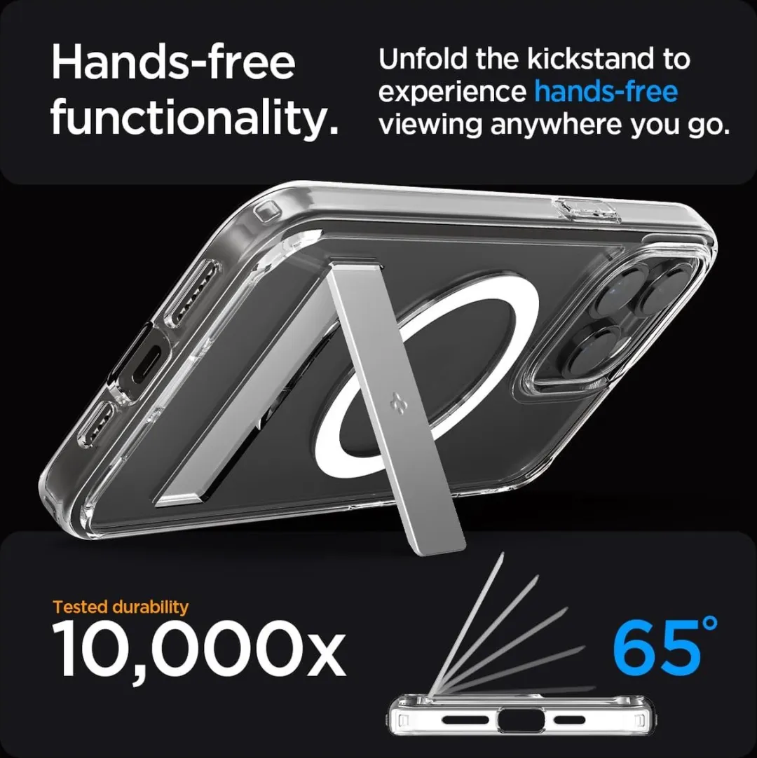 Spigen Apple iPhone 15 Pro Max Ultra Hybrid S MagSafe Hoesje - Transparant