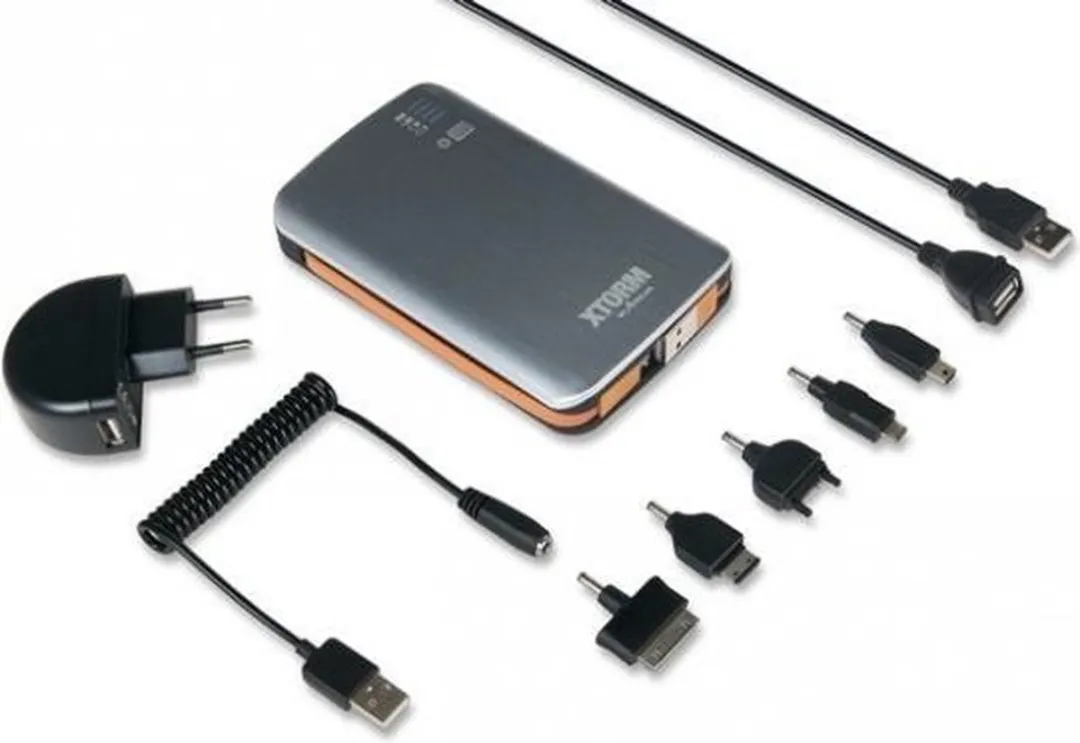 Xtorm Powerbank AL370 7300mAh - 2x USB - Grijs/Zwart - afbeelding 3 van 6