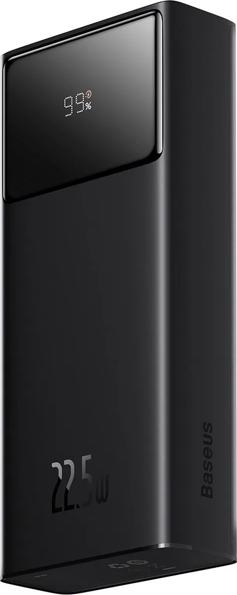 Baseus PPXJ080001 PowerBank 20.000mAh - 22,5W - 4x USB - Zwart