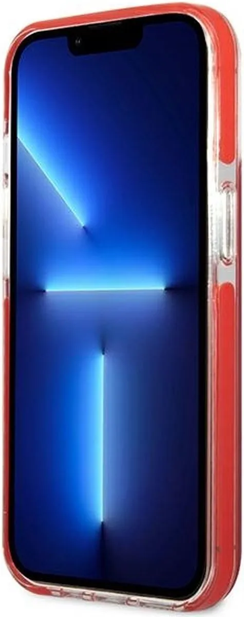 Karl Lagerfeld KLHCP13LTPE2TR iPhone 13 Pro Hoesje - Rood