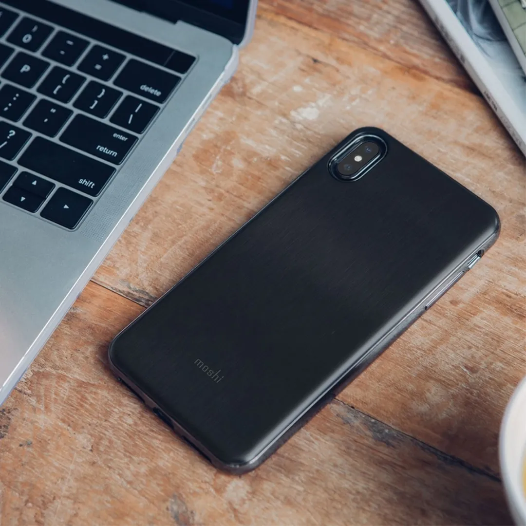 Moshi iGlaze iPhone Xs Max Hoesje 99MO113002 - Zwart - afbeelding 5 van 6