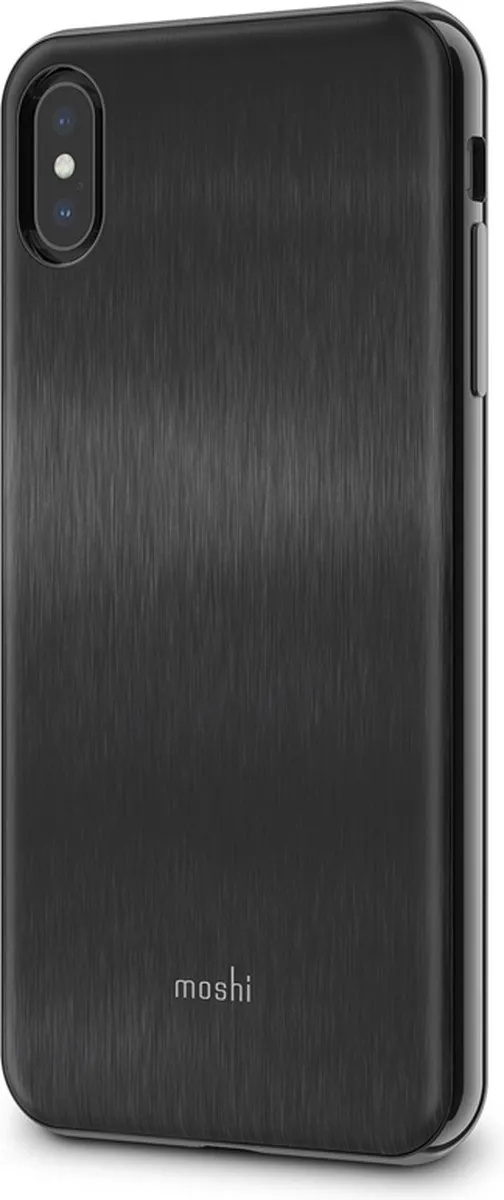 Moshi iGlaze iPhone Xs Max Hoesje 99MO113002 - Zwart - afbeelding 2 van 6