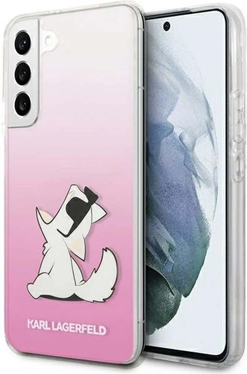 Karl Lagerfeld KLHCS22MCFNRCPI S22+ S906 Hardcase - Roze
