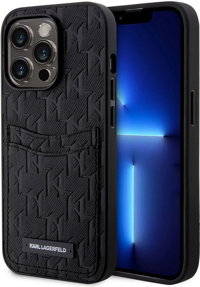 Karl Lagerfeld Saffiano Card Slot Hoes