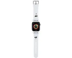 Karl Lagerfeld Karl&Choupette Hoofdband Apple Watch - Wit