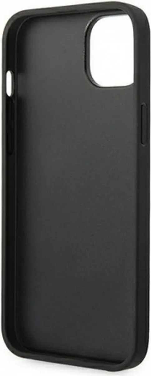 Karl Lagerfeld Monogram Stripe Back Case - iPhone 14 Plus H4851 - Bruin