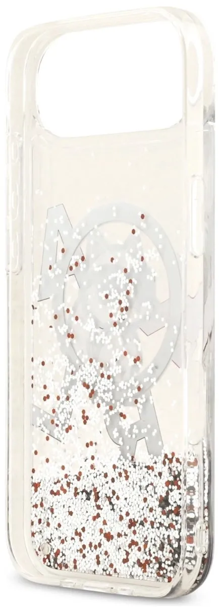Karl Lagerfeld Choupette Liquid Glitter Case - iPhone Air - Zwart