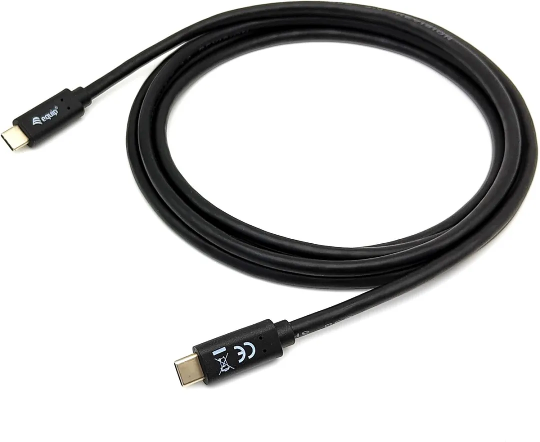 Equip 128348 USB-kabel USB-C 0,5m - Zwart