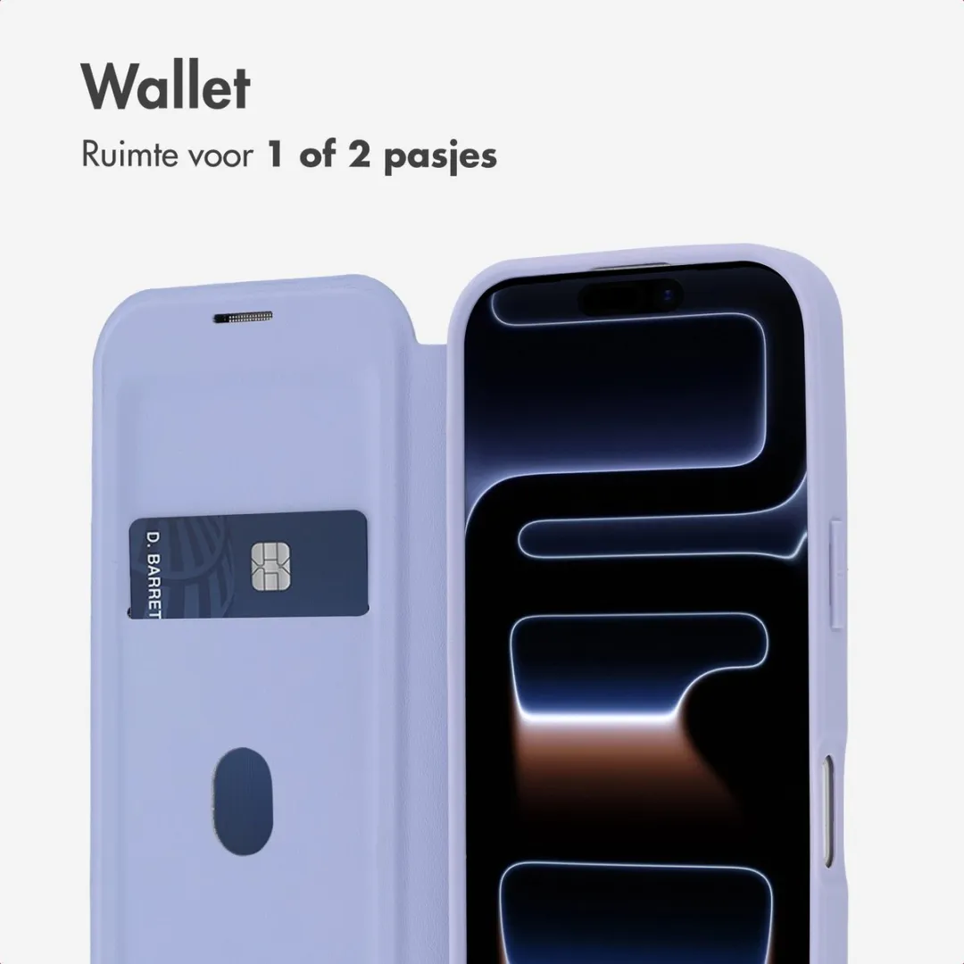 Imoshion Hoesje iPhone 17 Pro MagSafe - Transparant Paars